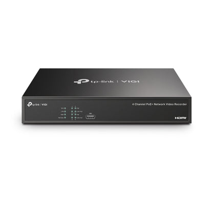 TP-LINK VIGI VIGI NVR1004H-4P-2TB 4 Channels PoE+ 1HDD H265+