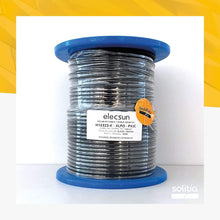 SOLITIA Elecsun Series Solar PV Cable H1Z2Z2-K 1x6mm² 1500V black (100m coil)